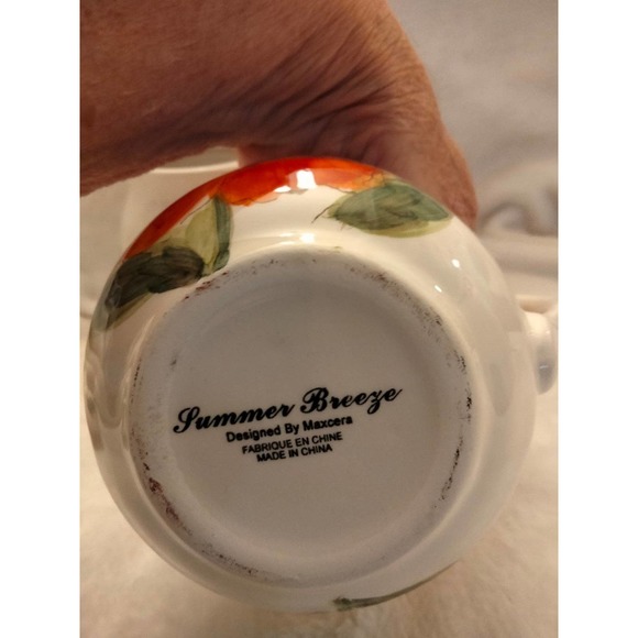 Maxcera Summer Breeze Creamer/ Sugar Bowl - Picture 10 of 11
